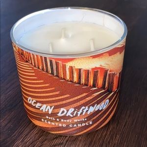 Bath & Body Works Ocean Driftwood 3 Wick Candle